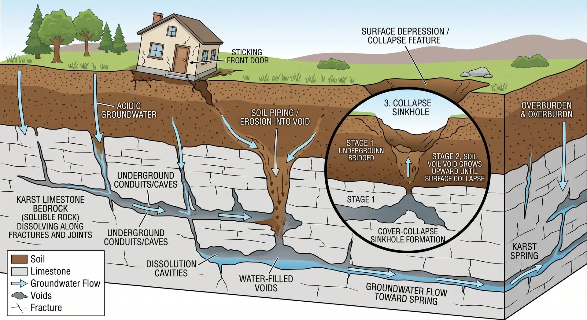 louisville foundation sinkhole risk