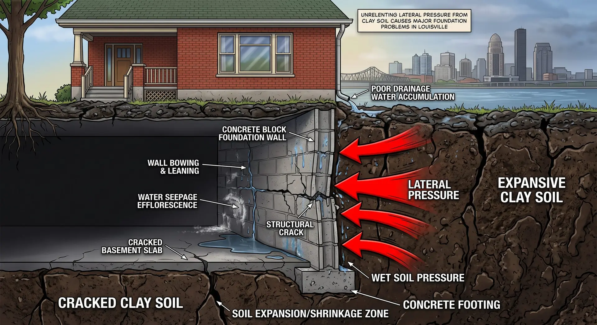 foundation problems in Louisville ky